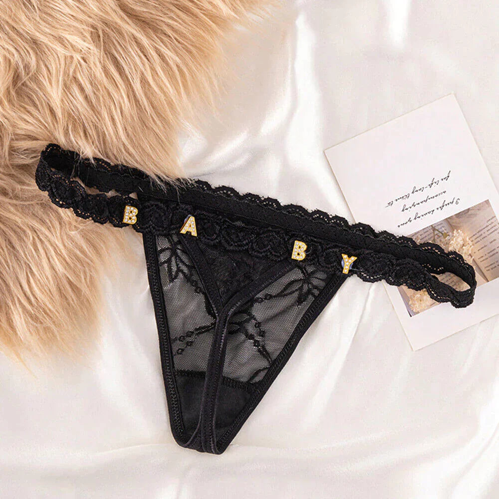 ZAZZA™ Tanga mit Namen | 1+1 GRATIS