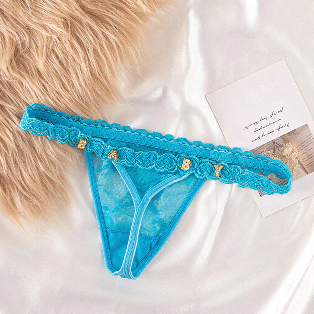 ZAZZA™ Tanga mit Namen | 1+1 GRATIS