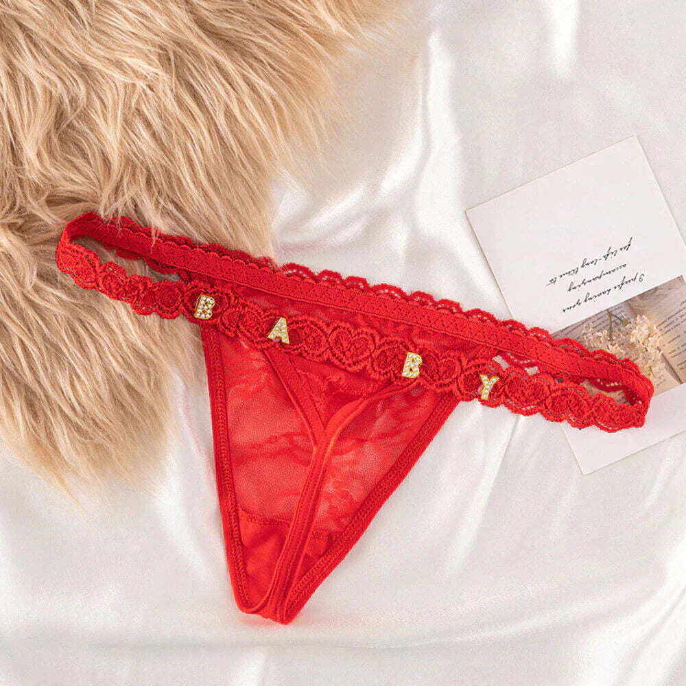 ZAZZA™ Tanga mit Namen | 1+1 GRATIS