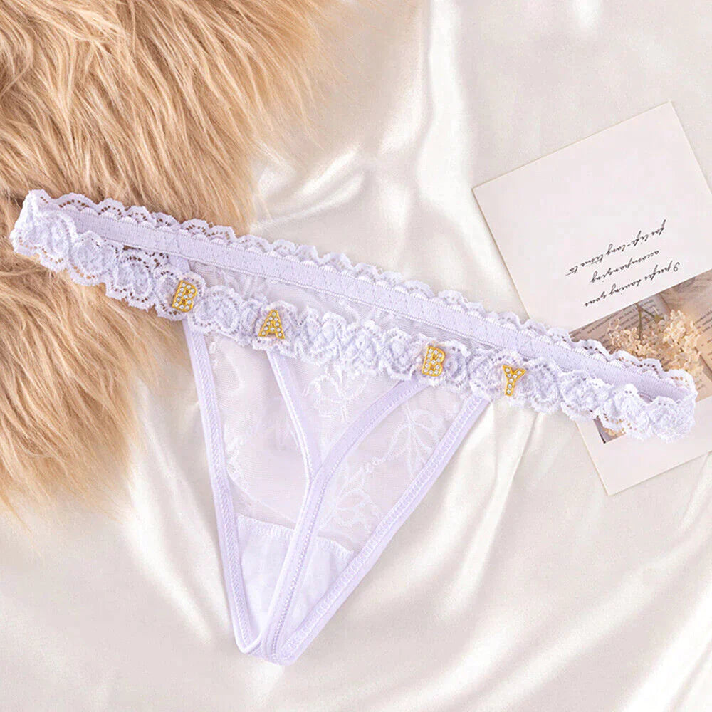 ZAZZA™ Tanga mit Namen | 1+1 GRATIS