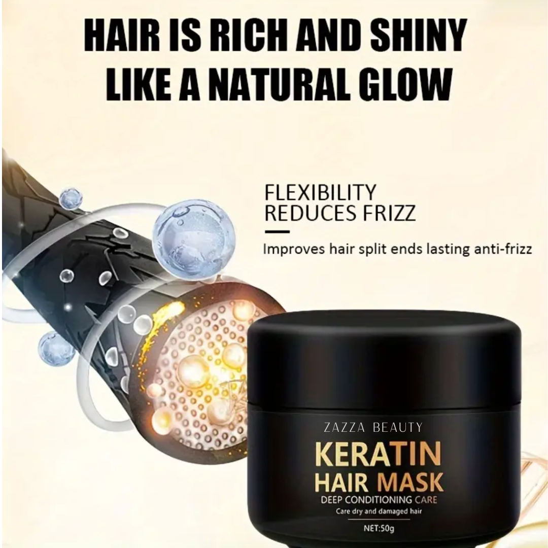 Professionelle Keratine-Haarmaske® (1+1 GRATIS)