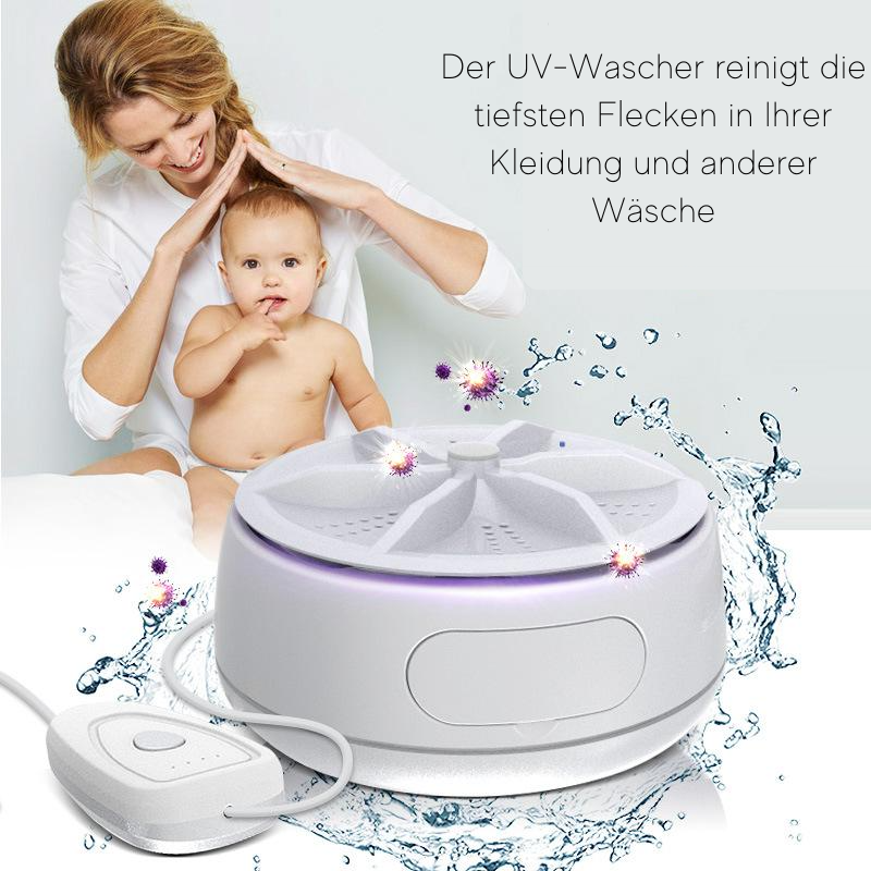 ZAZZA Mini Washingmachine | 3 in 1 handliche tragbare Mini-Waschmaschine!